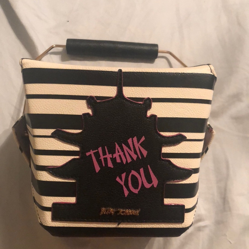 Betsy Johnson Takeout Box Crossbody